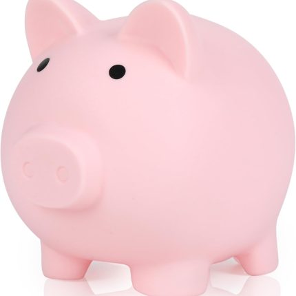 Mini-Sparschwein , Unzerbrechliche Spardosen Rosa,Niedliche Sparschweine für Kinder,Erste Spardose,Beste Geburtstagsgeschenke Heimdekoration